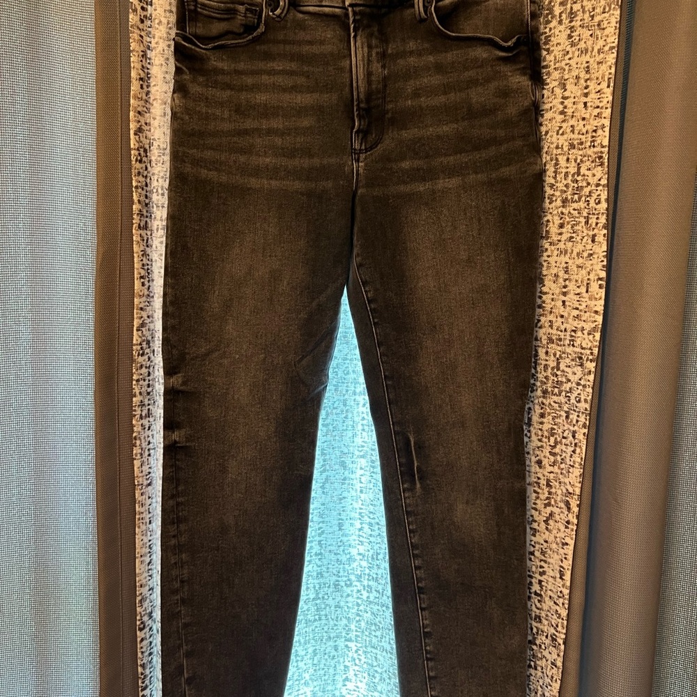 Good American Dark Gray Skinny Jeans